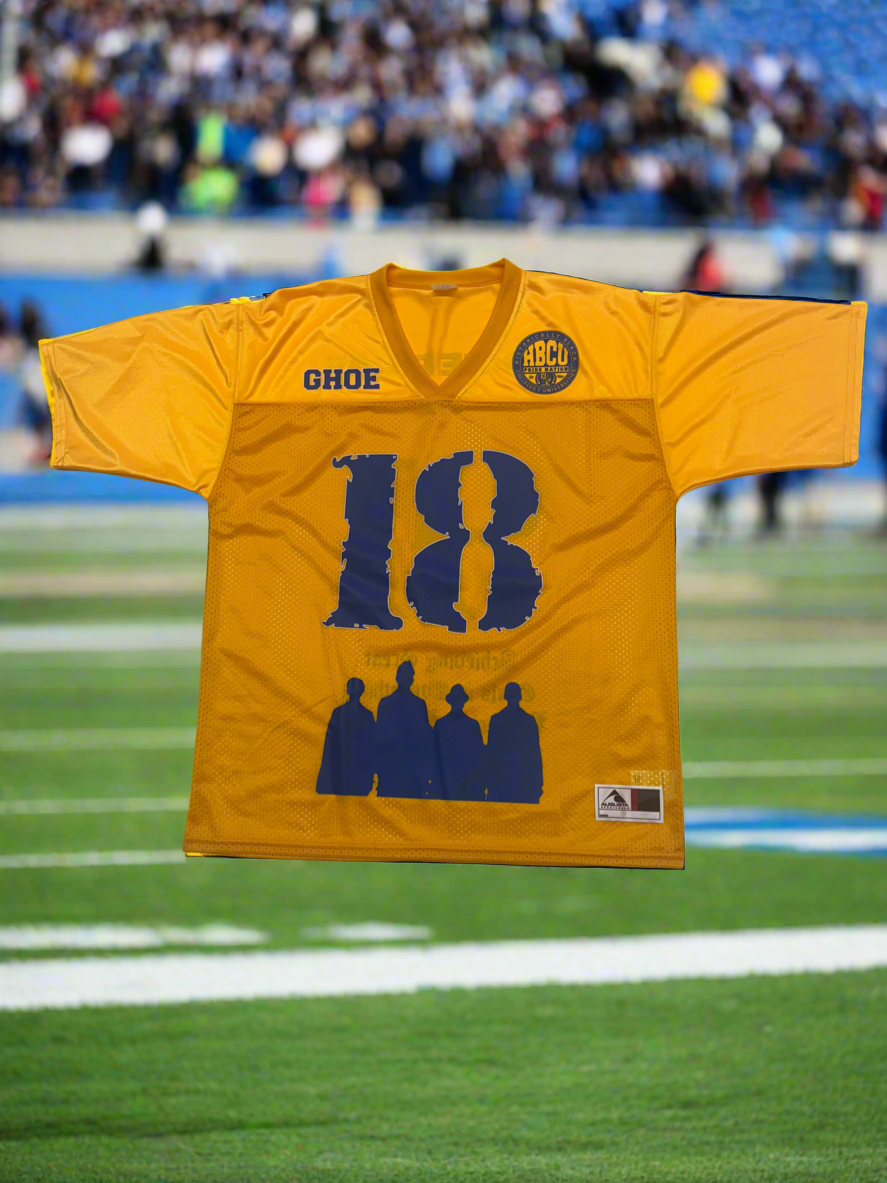 The “1891 Replica Jersey” in Gold/Blue