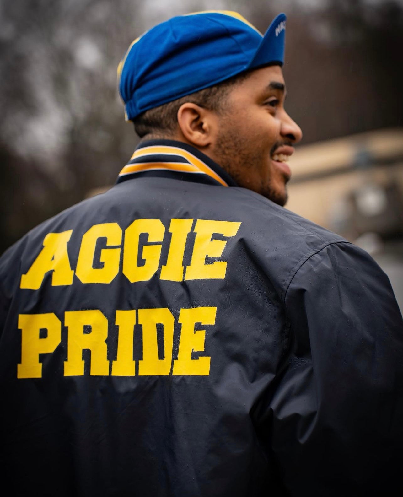 Purchase your “Aggie Pride Heritage Jacket Navy Blue/Gold/Yellow” before GHOE 2023!!!