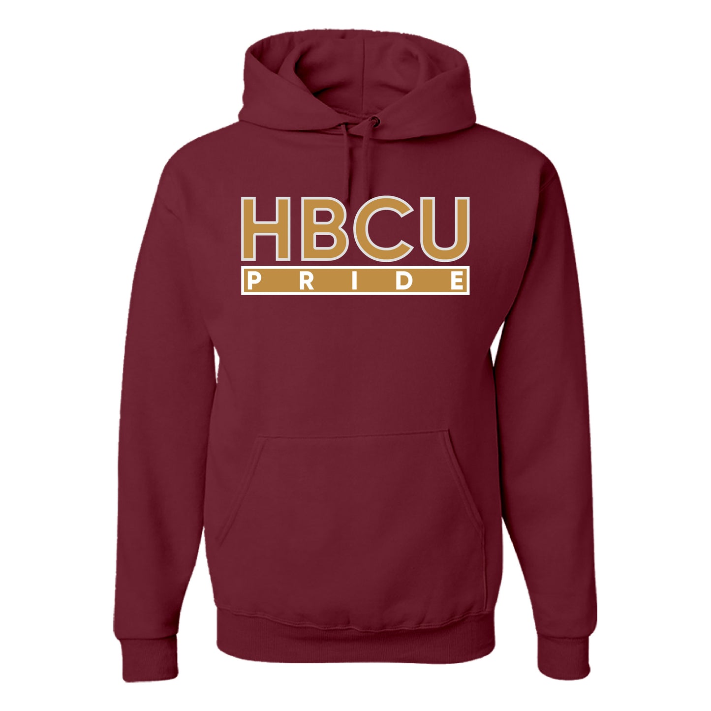 The HBCU Pride Hoodie/Crew in Maroon and Gold