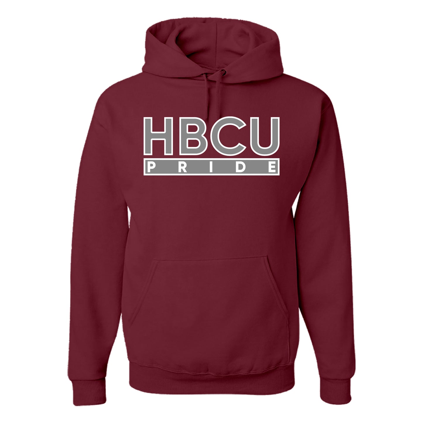 The HBCU Pride Hoodie/Crew in Maroon and Grey