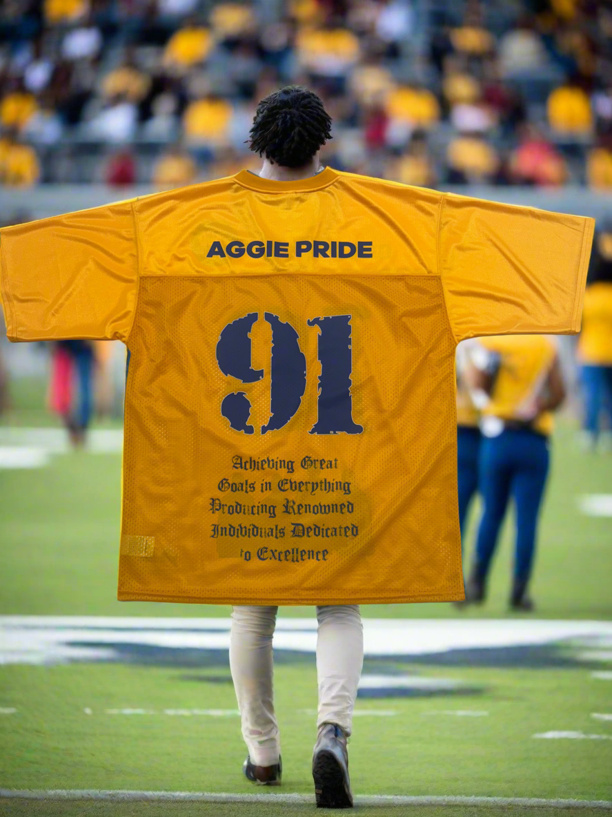The “1891 Replica Jersey” in Gold/Blue