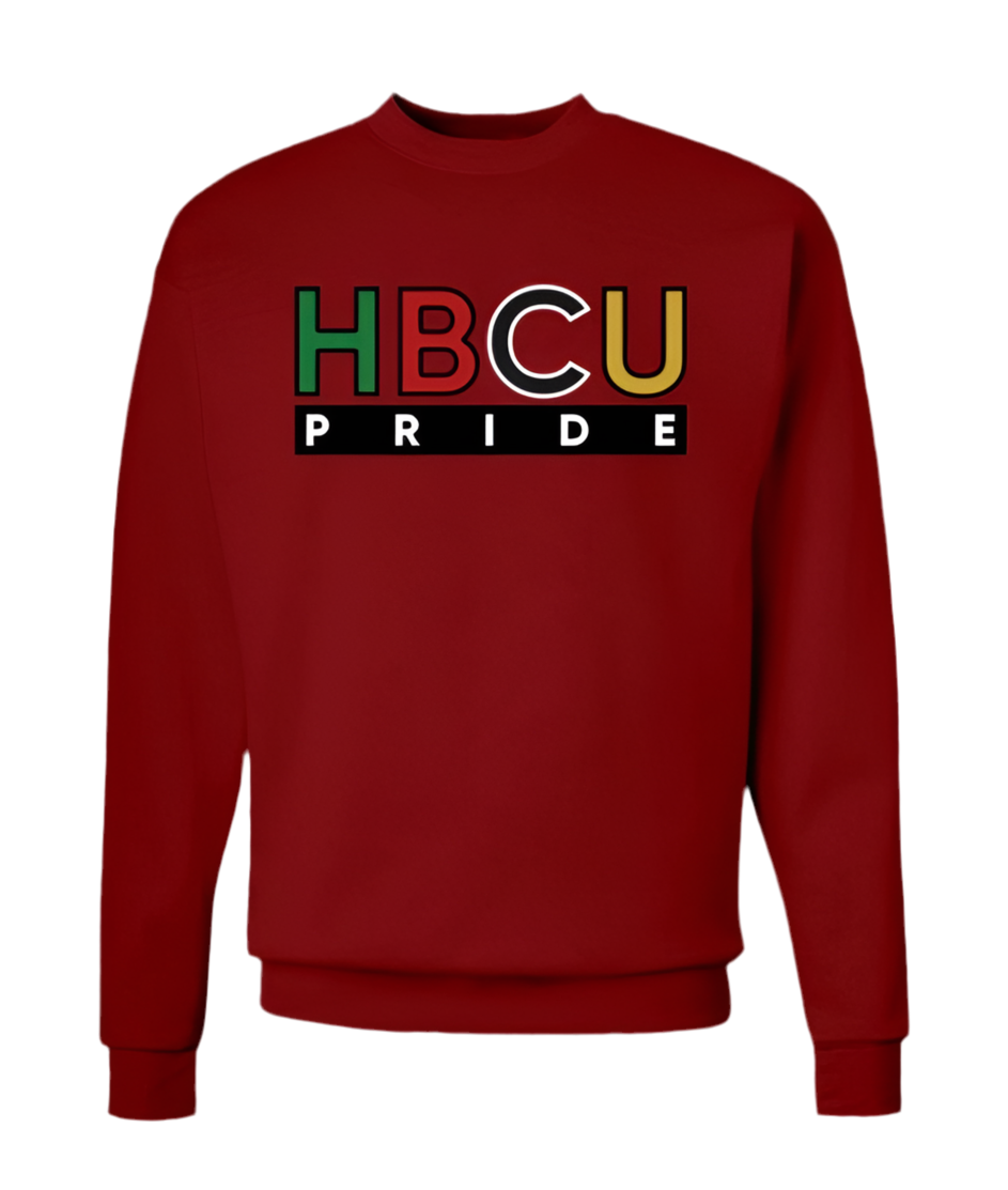 Unisex HBCU Pride Crewneck in Red “Power”
