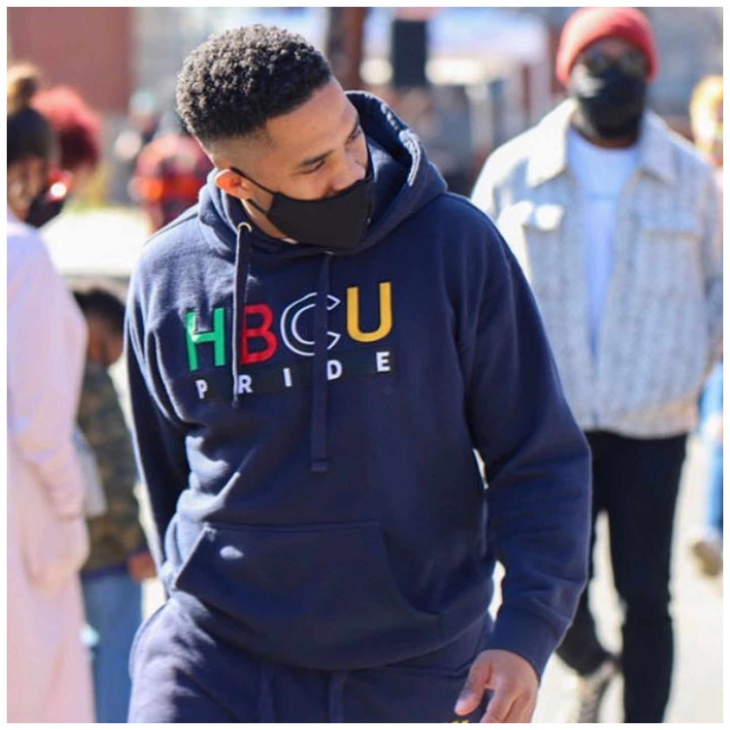 HBCU Pride Hoodie/Crew in Navy Blue