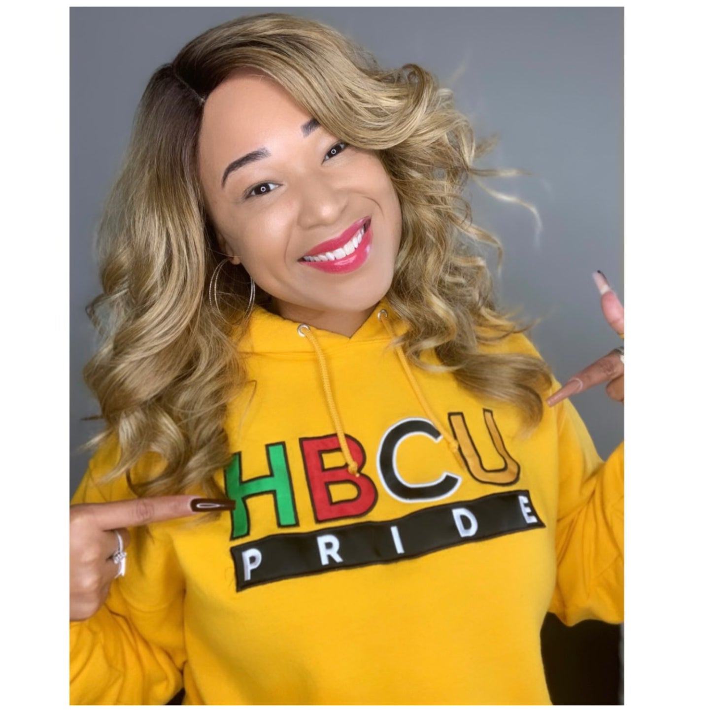HBCU Pride Hoodie in Gold