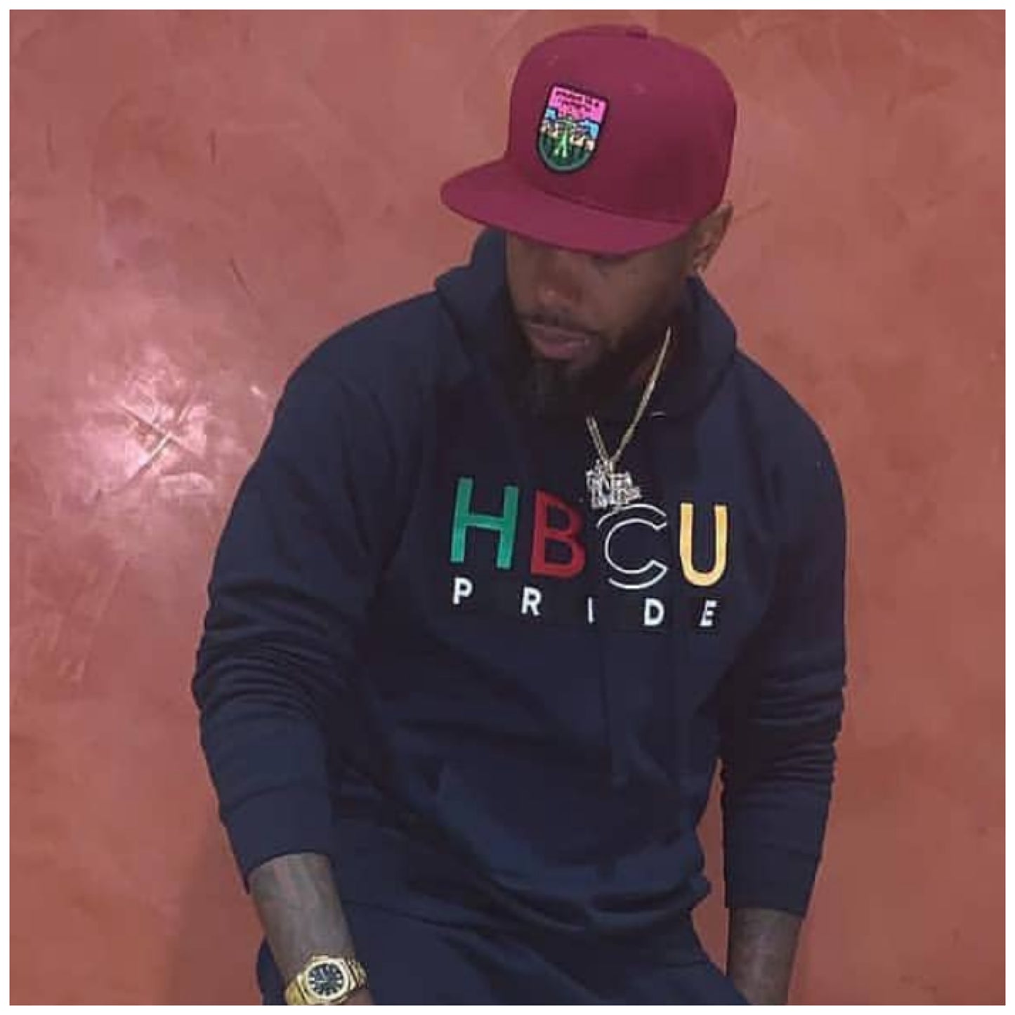 HBCU Pride Hoodie/Crew in Navy Blue