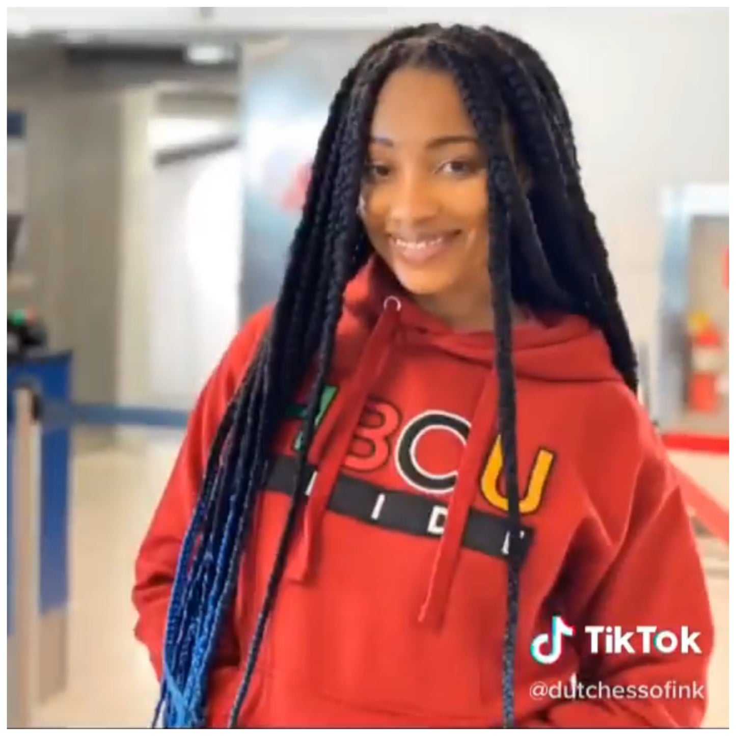 Unisex HBCU Pride Sweatsuit in Red "POWER" (Embroidered) #SweatSuit