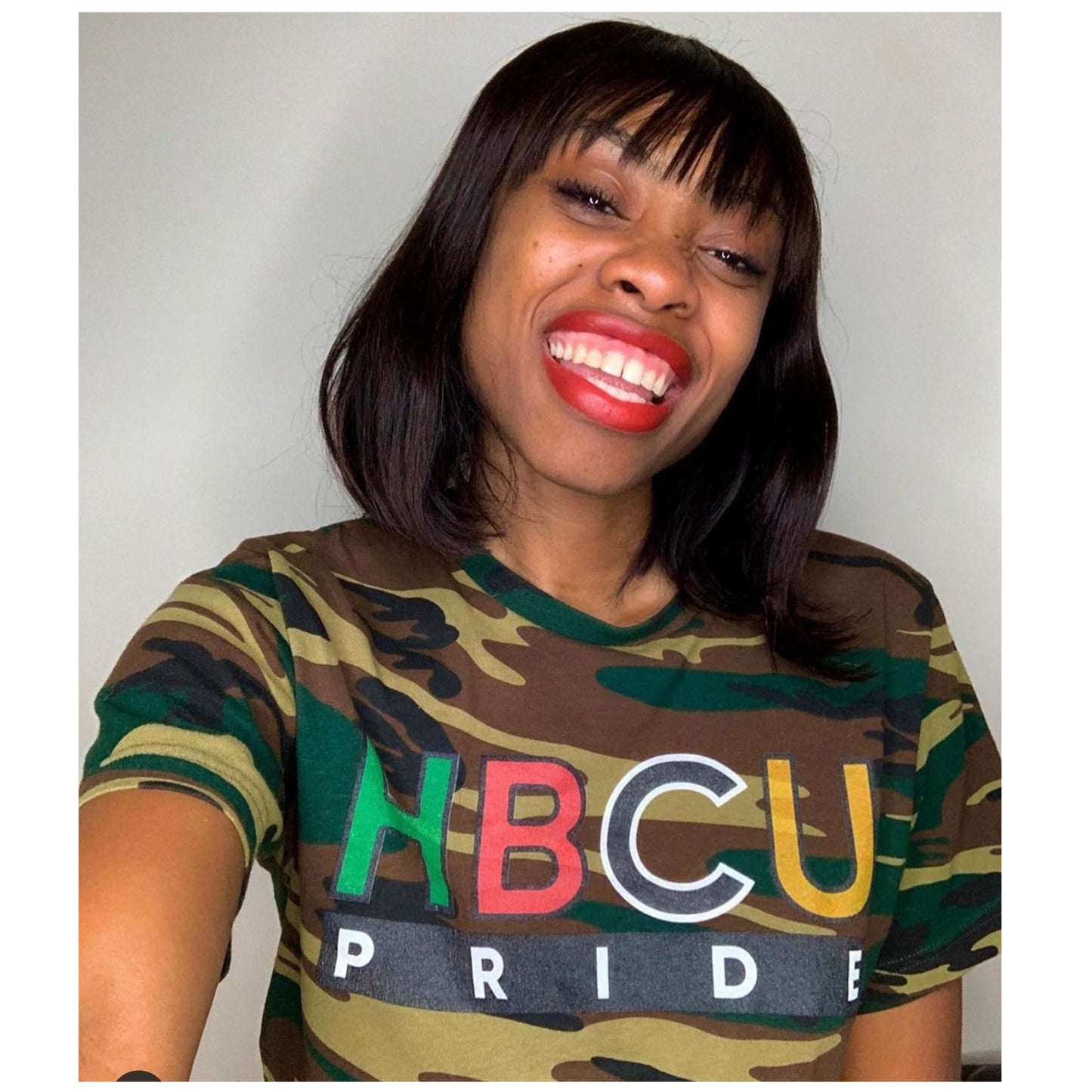 HBCU Pride Tee in Camo