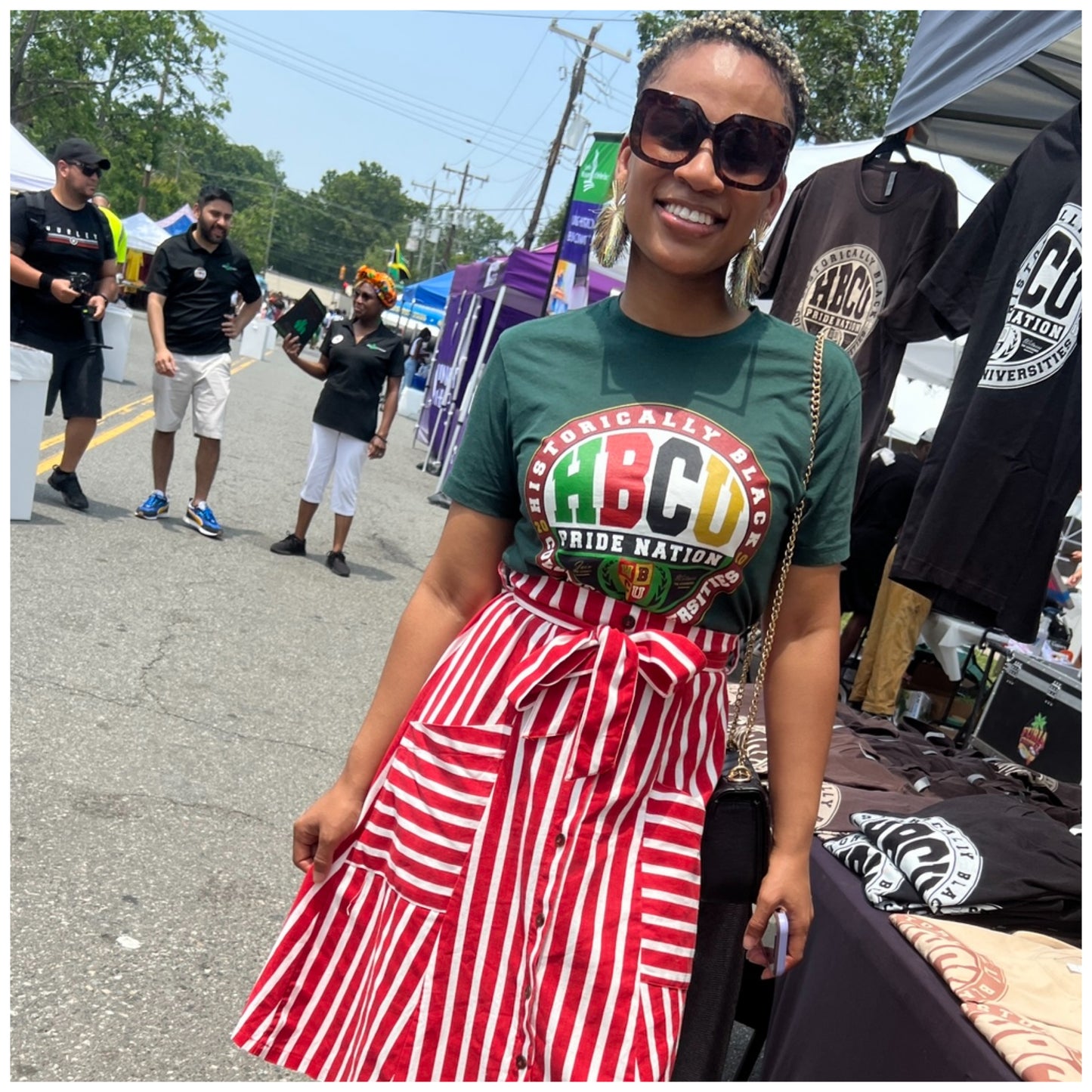 For the Culture Tee in Forest Green