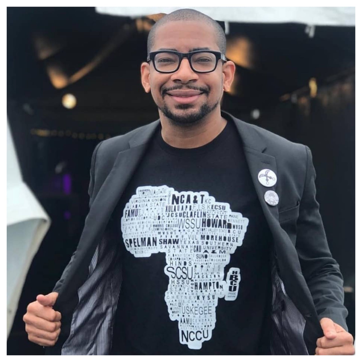 The “Diaspora” Tee in Black and White