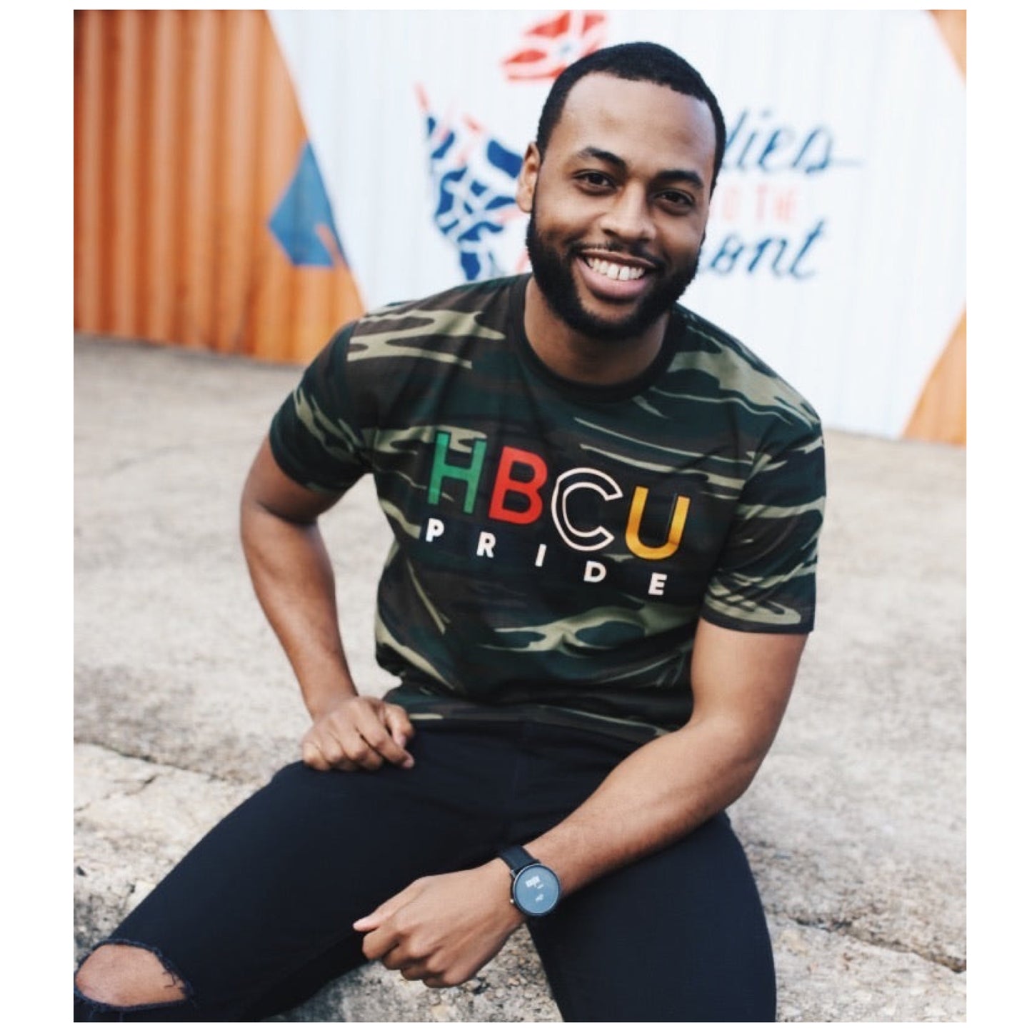 HBCU Pride Tee in Camo