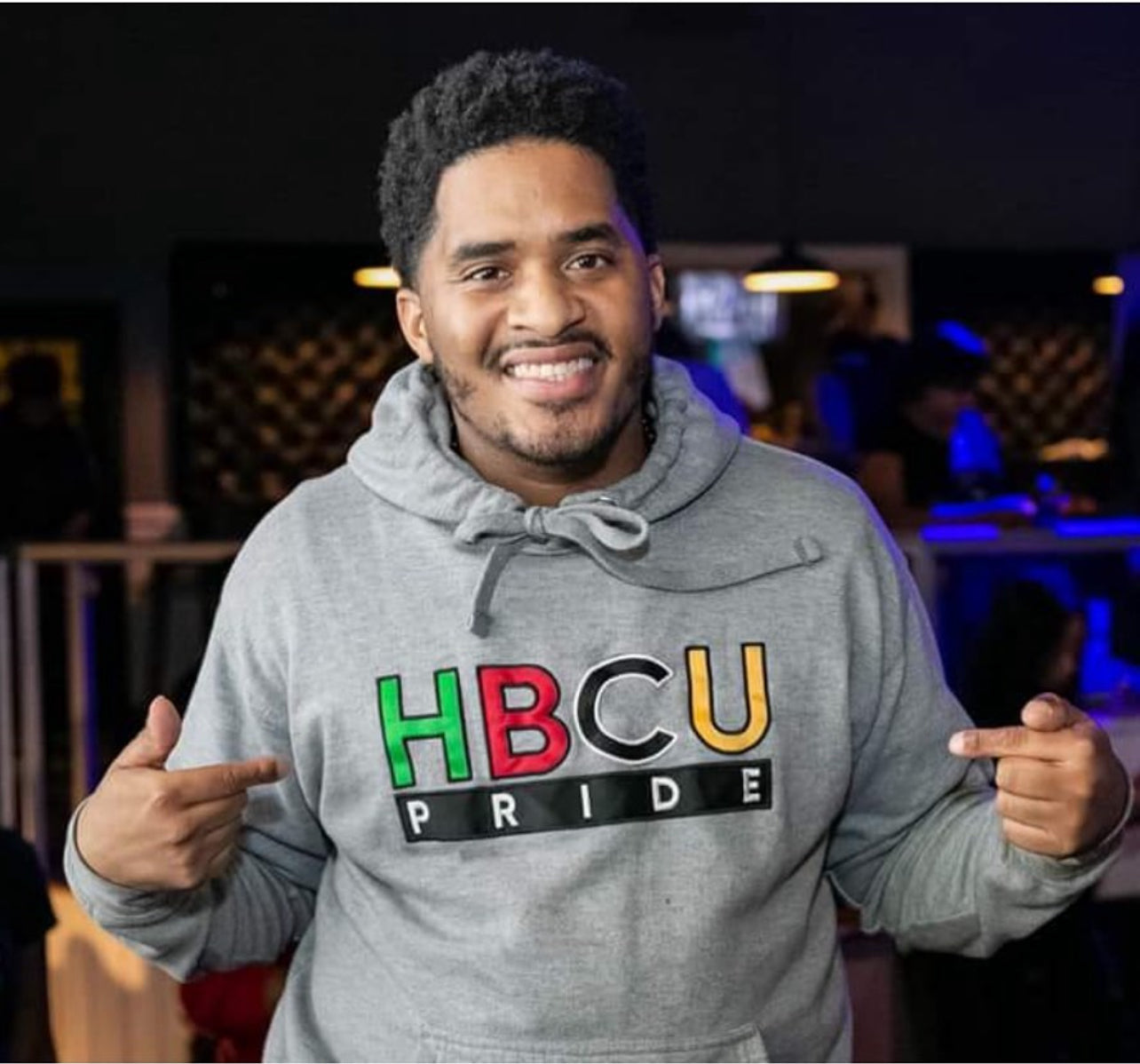 HBCU Pride Hoodie in Heather Grey #instock