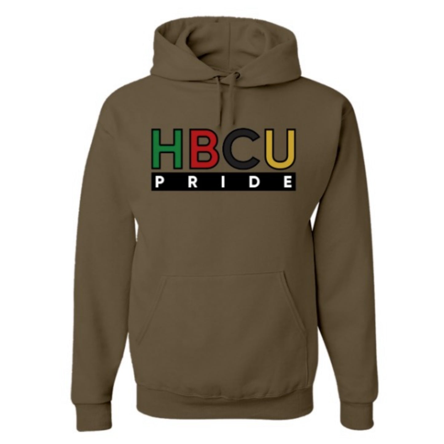 HBCU Pride Hoodie in Olive Green