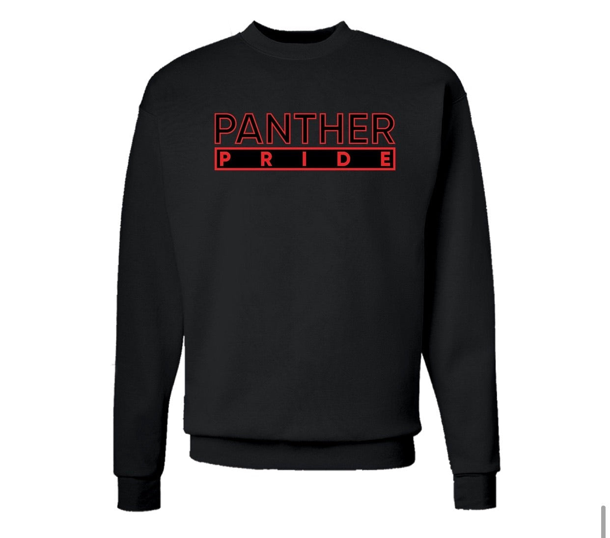 The “Panther Pride” Hoodie/Crew in BRED (GA)