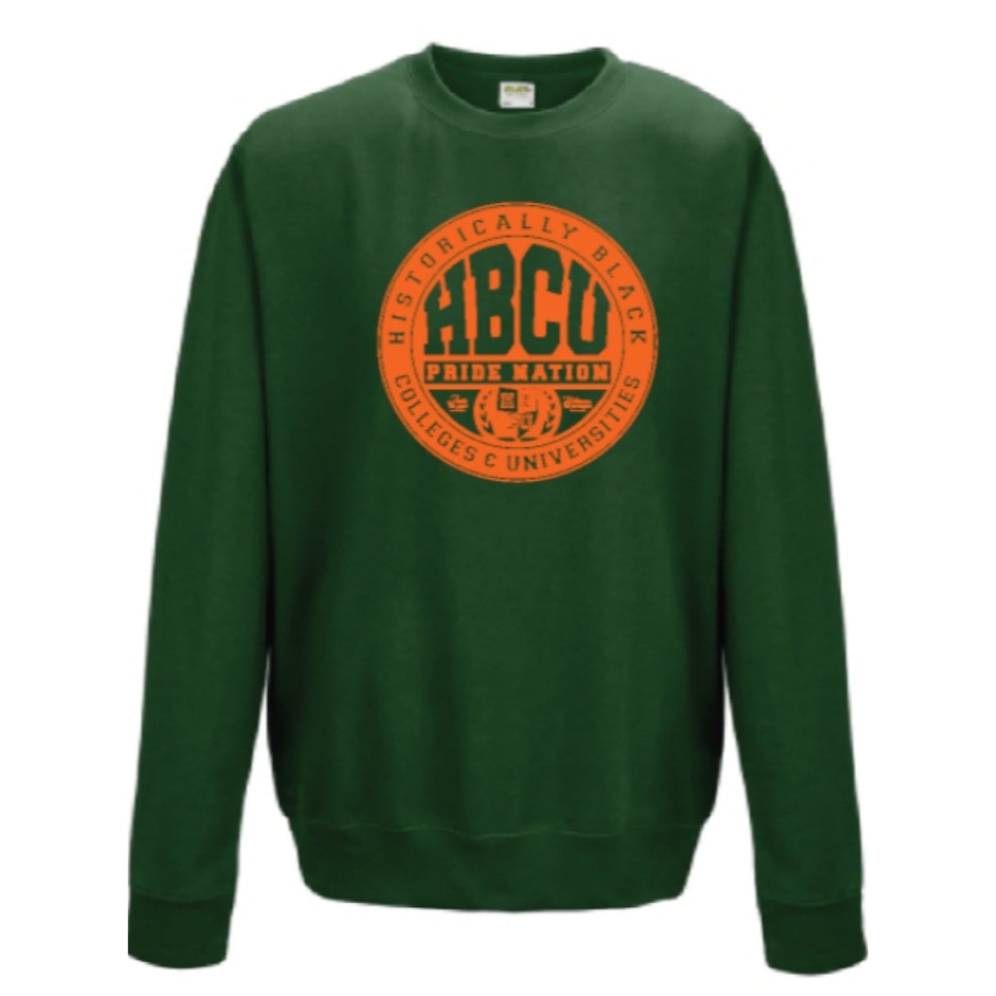 HPN Classic Logo Hoodie/Crew (Forest Green/Orange)