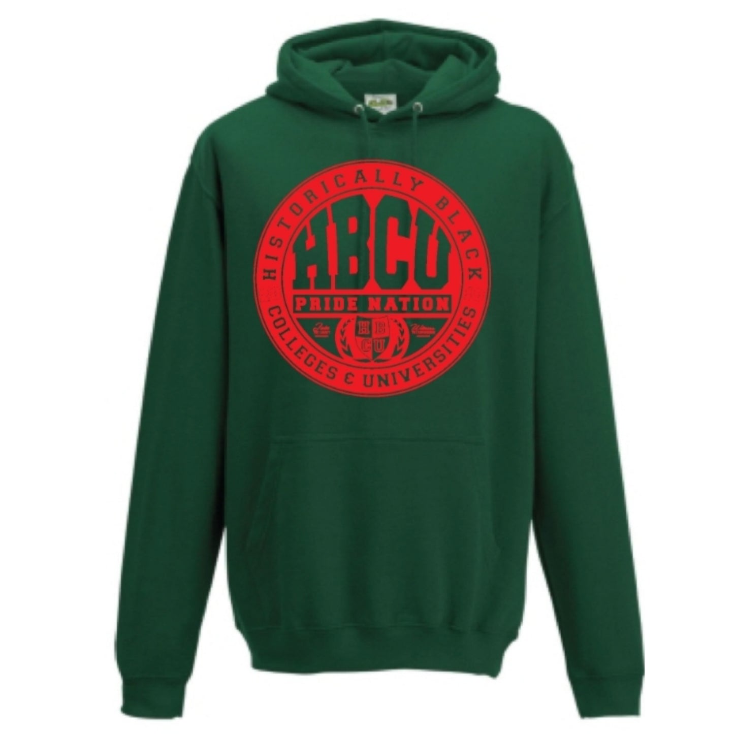 HPN Classic Logo Hoodie (Forest Green/Red)