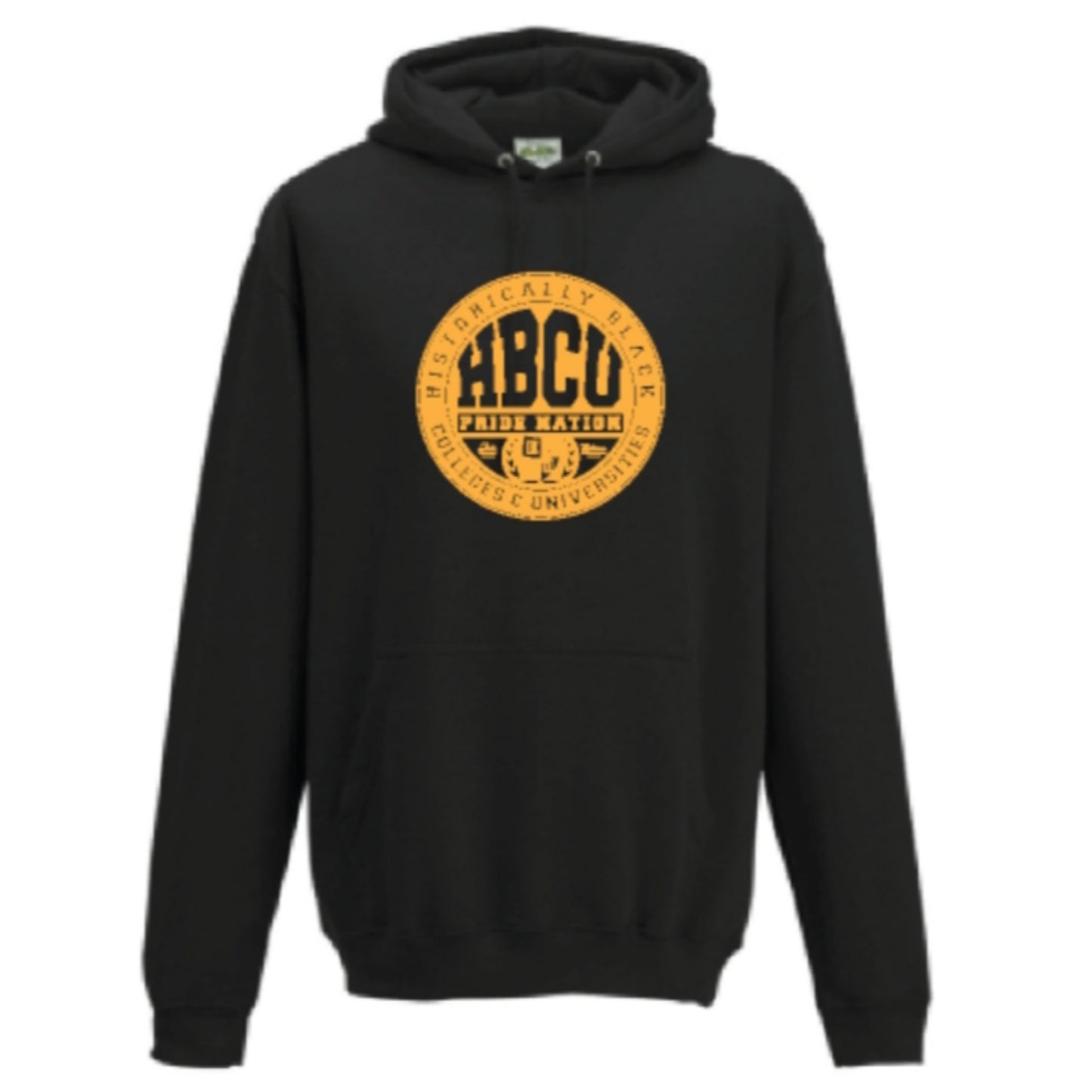 HPN Classic Logo Hoodie/Crew in Black and Gold