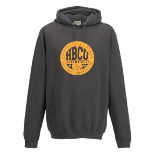 The HPN Classic Logo Hoodie/Crew (Charcoal Grey/Gold)
