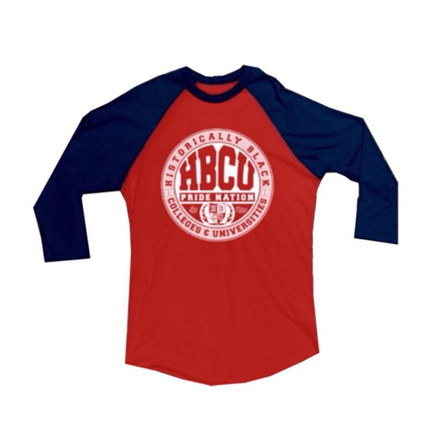 HPN Classic Logo Baseball Tee (Red/White/Navy Blue)