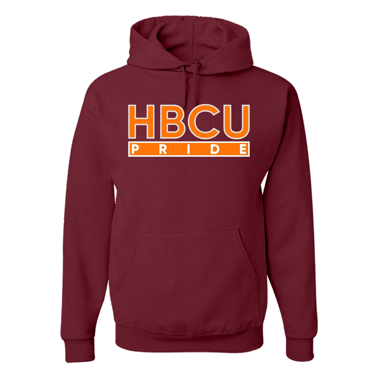 The HBCU Pride Crew in Maroon and Orange