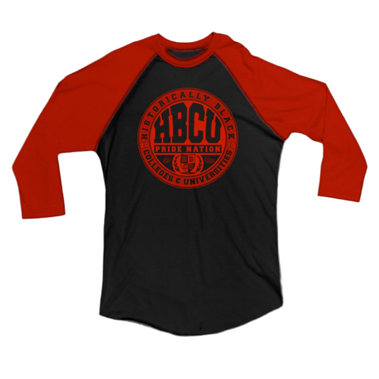 HPN Classic Logo Baseball Tee (Red/Black/Red)