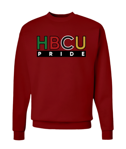 Unisex HBCU Pride Crewneck in Red “Power”