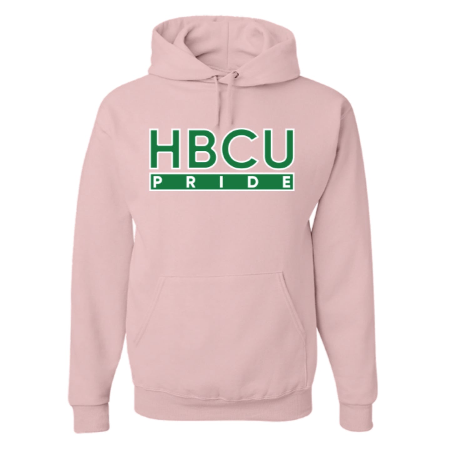 The HBCU PRIDE Hoodie in Pink and Green