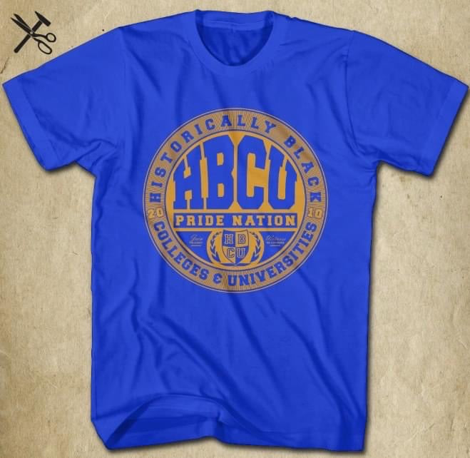 The Royal Blue and Gold HPN Classic Logo Tee