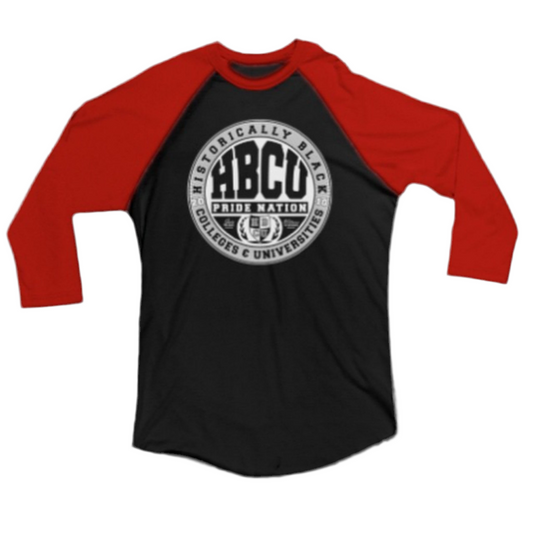 HPN Classic Logo Baseball Tee (Black/Red)