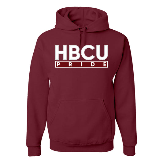 The HBCU Pride Hoodie/Crew in Maroon and White