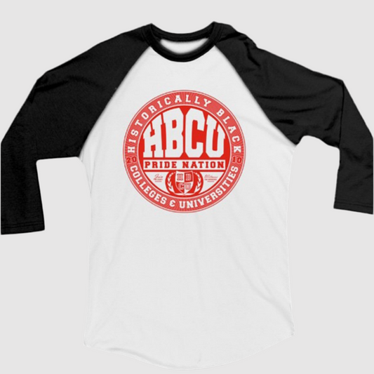 HPN Classic Logo Baseball Tee (Black/Red)