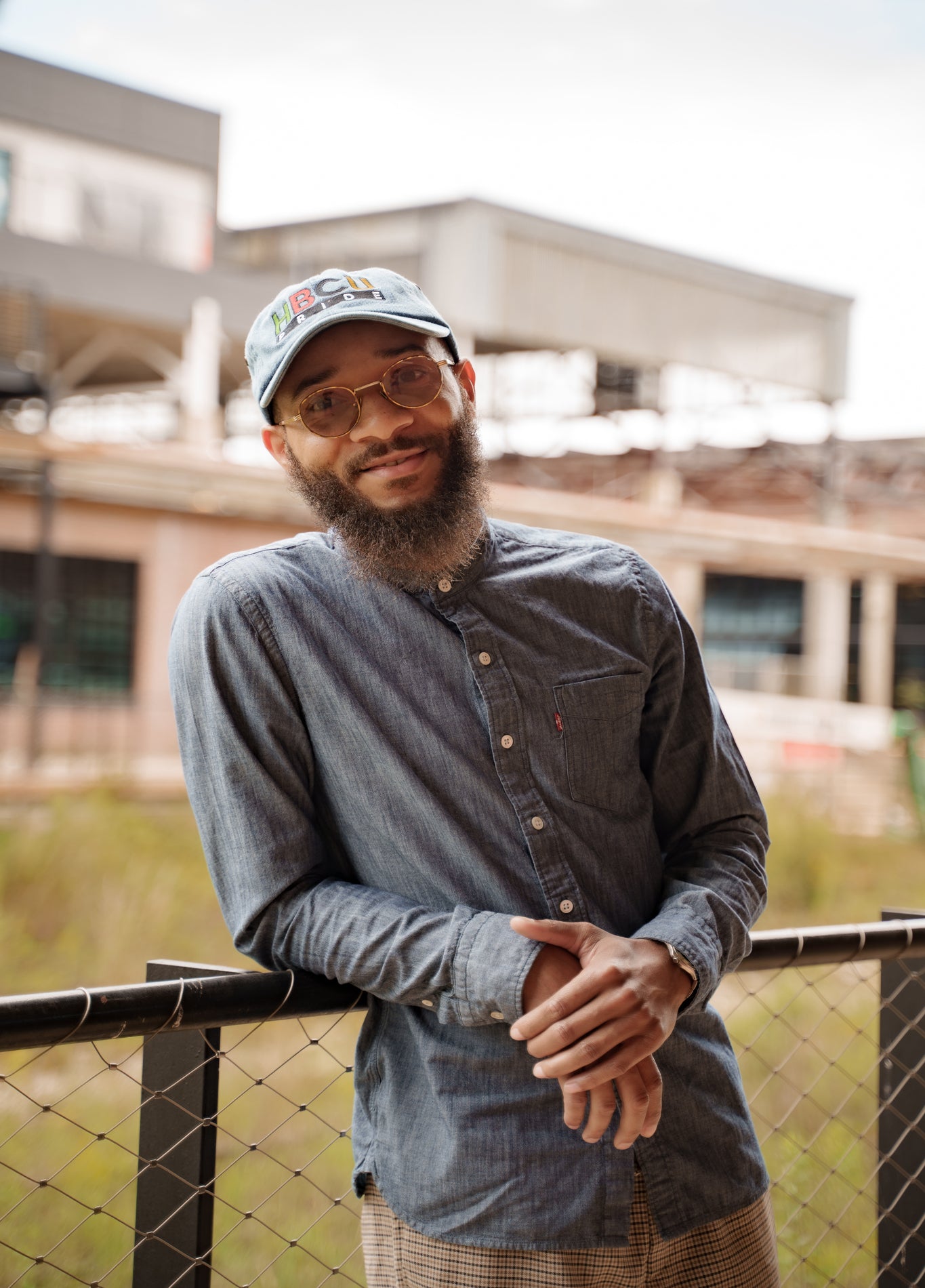 Denim HBCU Pride Dad Hat #essentials