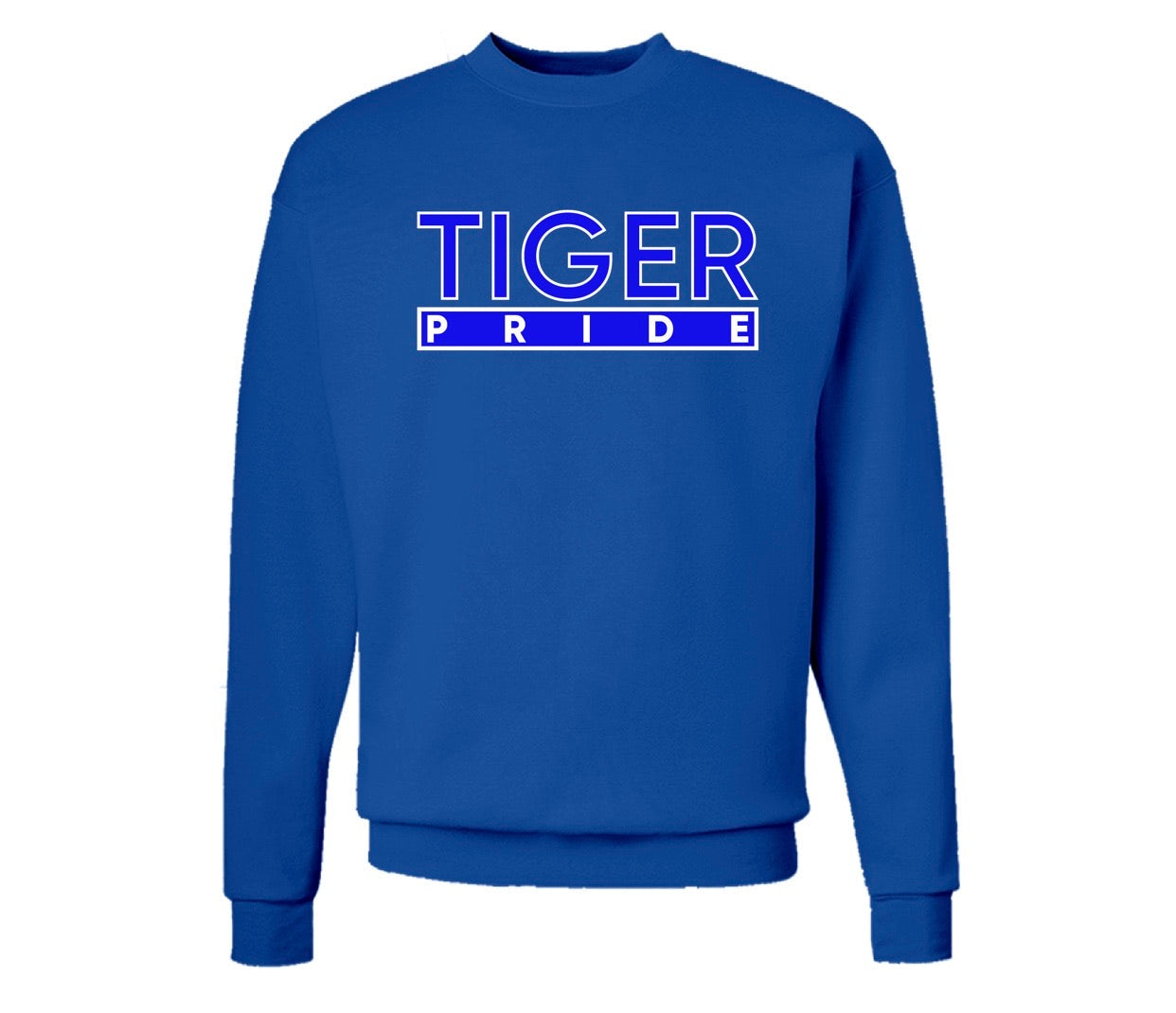 The “Tiger Pride” Hoodie in Royal Blue/White (TN)