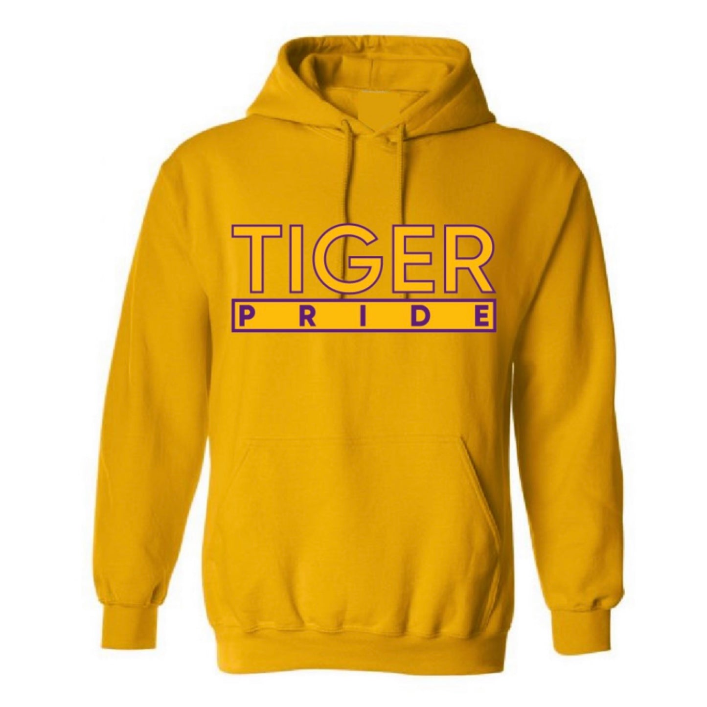 The “Tiger Pride” Hoodie in Gold/Purple (SC)