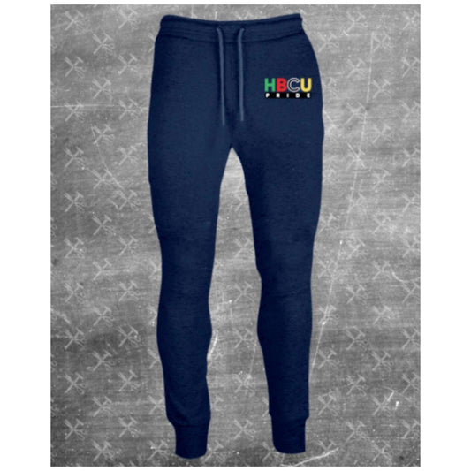 The HBCU Pride Joggers in Navy Blue