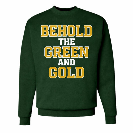 The "Spartan Pride" Hoodie/Crew in Forest Green/Gold (VA)