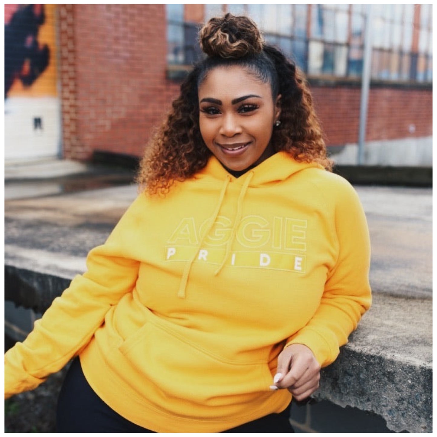 Order your “All Gold” Aggie Pride Hoodie (Embroidered)