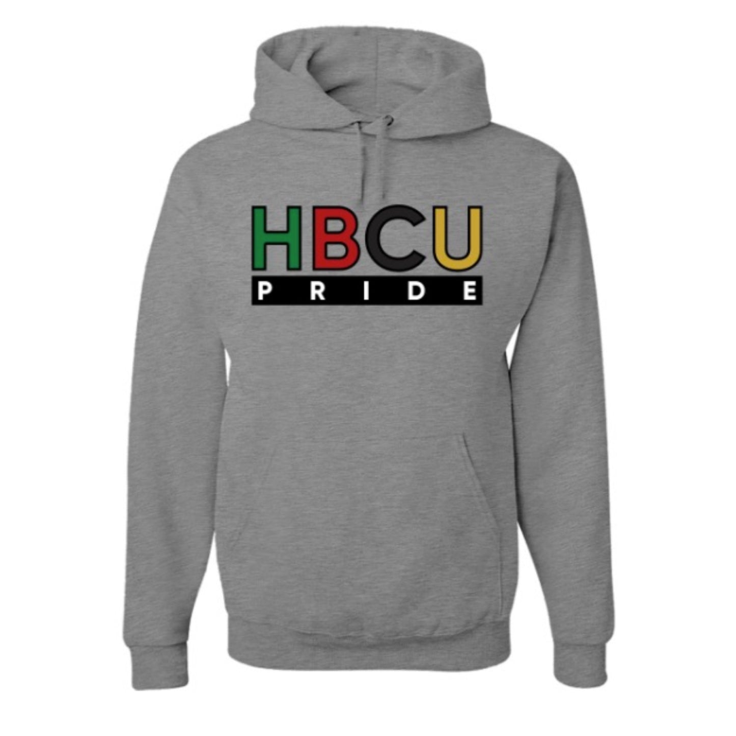 HBCU Pride Hoodie/Crew in Heather Grey