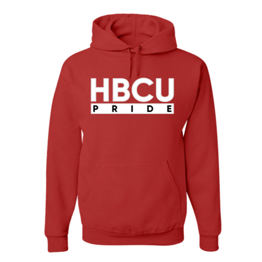 The “HBCU Pride” Hoodie in Red and White (Deltas and Kappas)