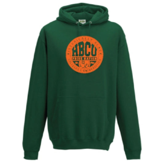 HPN Classic Logo Hoodie/Crew (Forest Green/Orange)