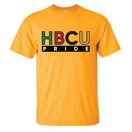 HBCU Pride Tee in Gold