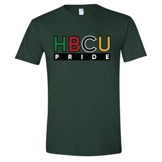 HBCU Pride Tee in Forest Green