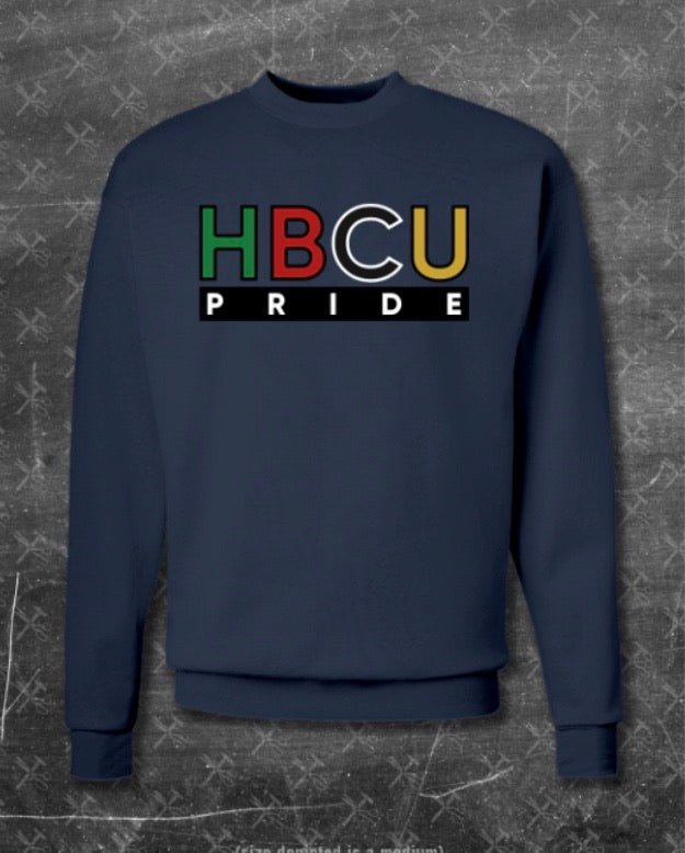 Unisex HBCU Pride Crewneck in Navy Blue “The Entrepreneur”