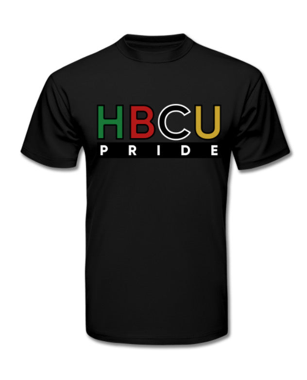 Order your “HBCU Pride Banner” Tee in Black